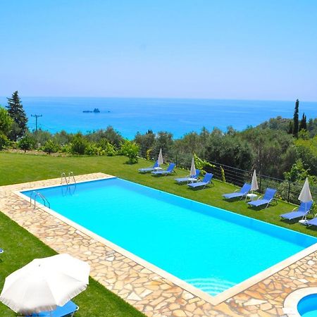 Large Apartment By The Pool - Pelekas Beach, Corfu Exterior foto